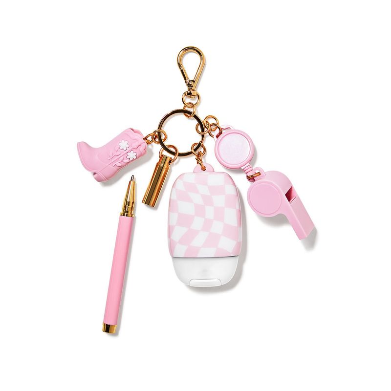Porta-Antibacterial-Light-Up-Cowgirl-Boot-Multi-Use-Keychain