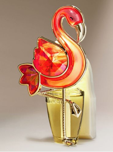 Faceted Flamingo Adjustable Wallflowers Scent Controland Nightlight