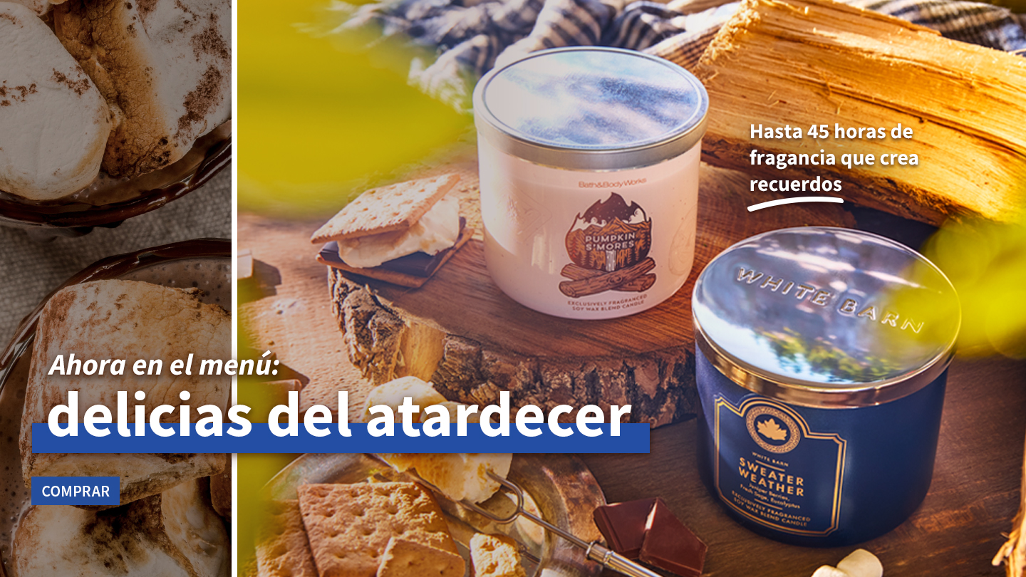 Las velas más amadas | Bath  & Body Works Co