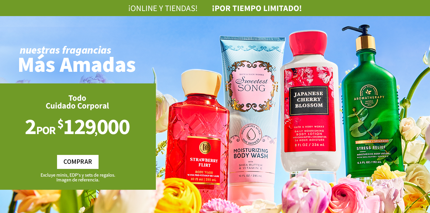 Las velas más amadas | Bath  & Body Works Co